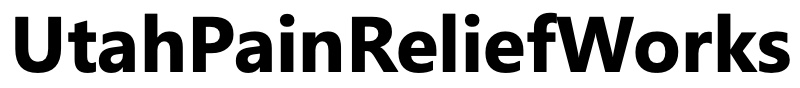Utah Pain Relief Works Text Logo